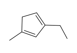 3-Ethyl-1-methylCyclopentadiene structure