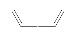 Dimethyldivinylsilane structure