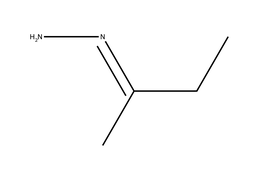 Butan-2-ylidenehydrazine structure